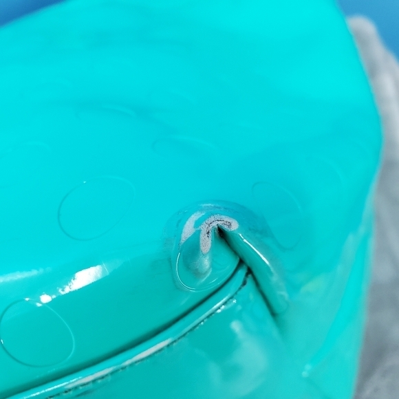 Kate Spade green polka dot tote *flawed* - Picture 7 of 16